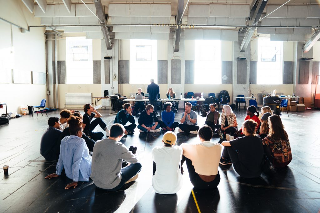 LEAD NYT 2 Rehearsals for the 2019 NYT REPs production of A Midsummer Nights Dream cred Helen Murray