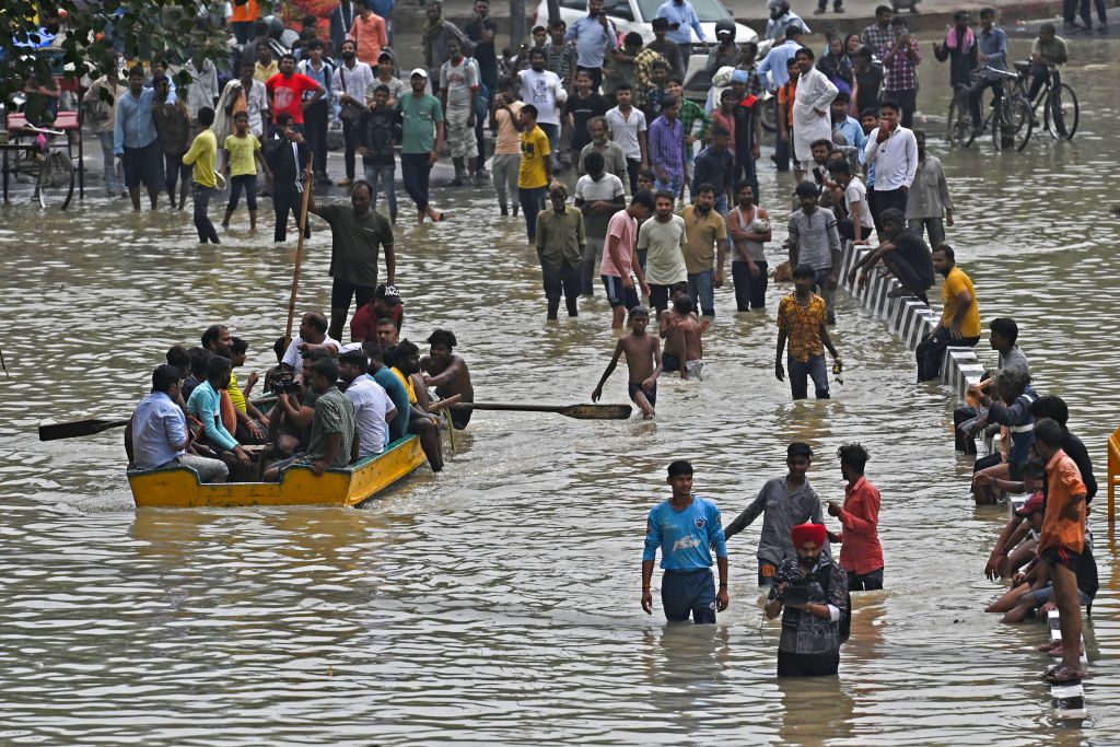 Delhi river reaches record high in monsoon floods EasternEye