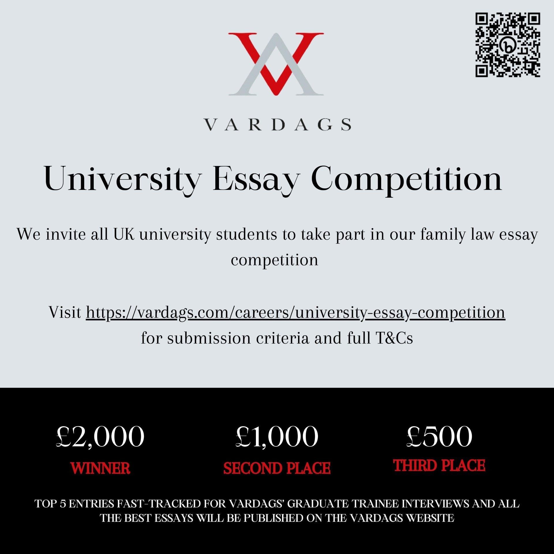 tax law essay competition