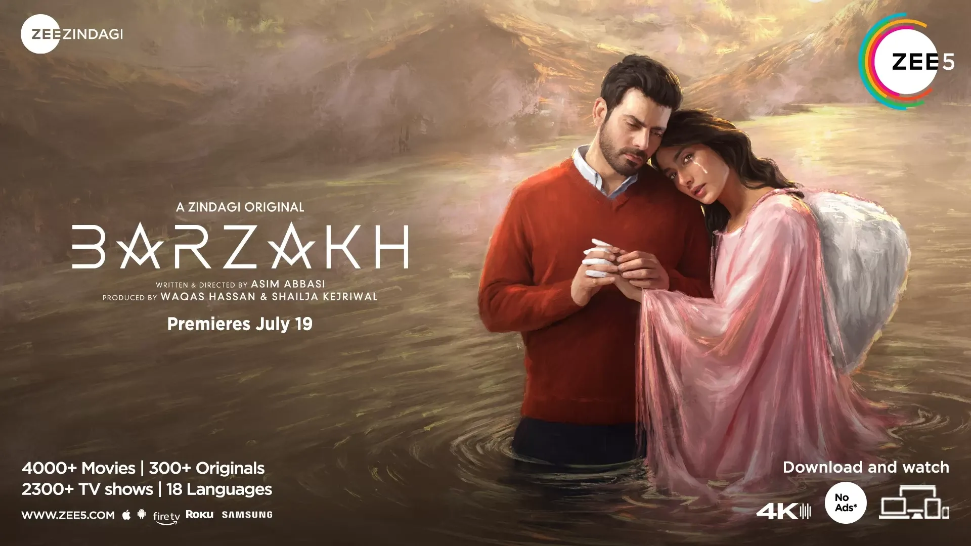 Fawad Khans Barzakh To Premiere On Zee Global Next Month Easterneye