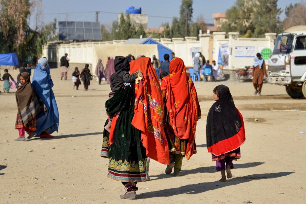 LEAD Malala INSET 1 Women refugees GettyImages 1818851762