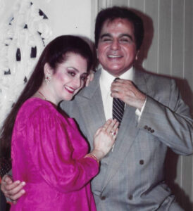 Saira Banu with Dilip Kumar