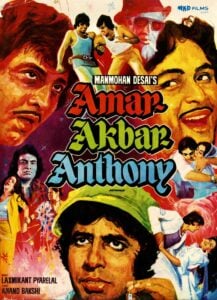 Lead Amar Akbar Anthony 1977 @. V1