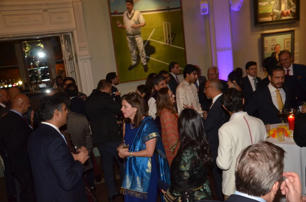 INSET Lords Long Room Diwali party in the Long Room credit Raj J Bakrania 16 October 2024