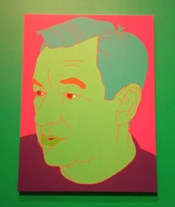 Michael Craig Martin pic 2 self portrait 23 September 2004