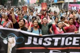 Doctors protest in Kolkata