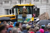 Farmers protest in London